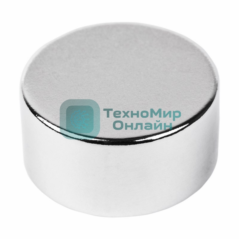 Неодимовый магнит диск Rexant 20х10мм сцепление 11,2 кг (Упаковка 1 шт)