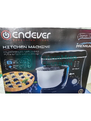 (Поврежденный товар) Миксер планетарный Endever Sigma-120, черный [См.описание!]
