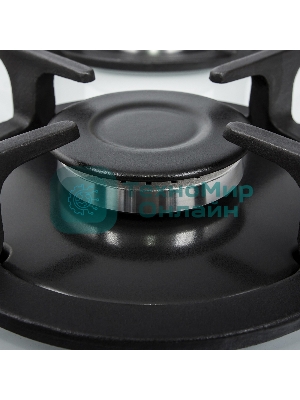 Газовая варочная панель Maunfeld EGHG.32.1CW/G, 2 конфорки, закаленное стекло, белый