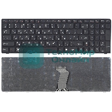 Клавиатура для ноутбука Lenovo Ideapad G580 G585 Z580 Z585 Z780 G780 черная с черной рамкой