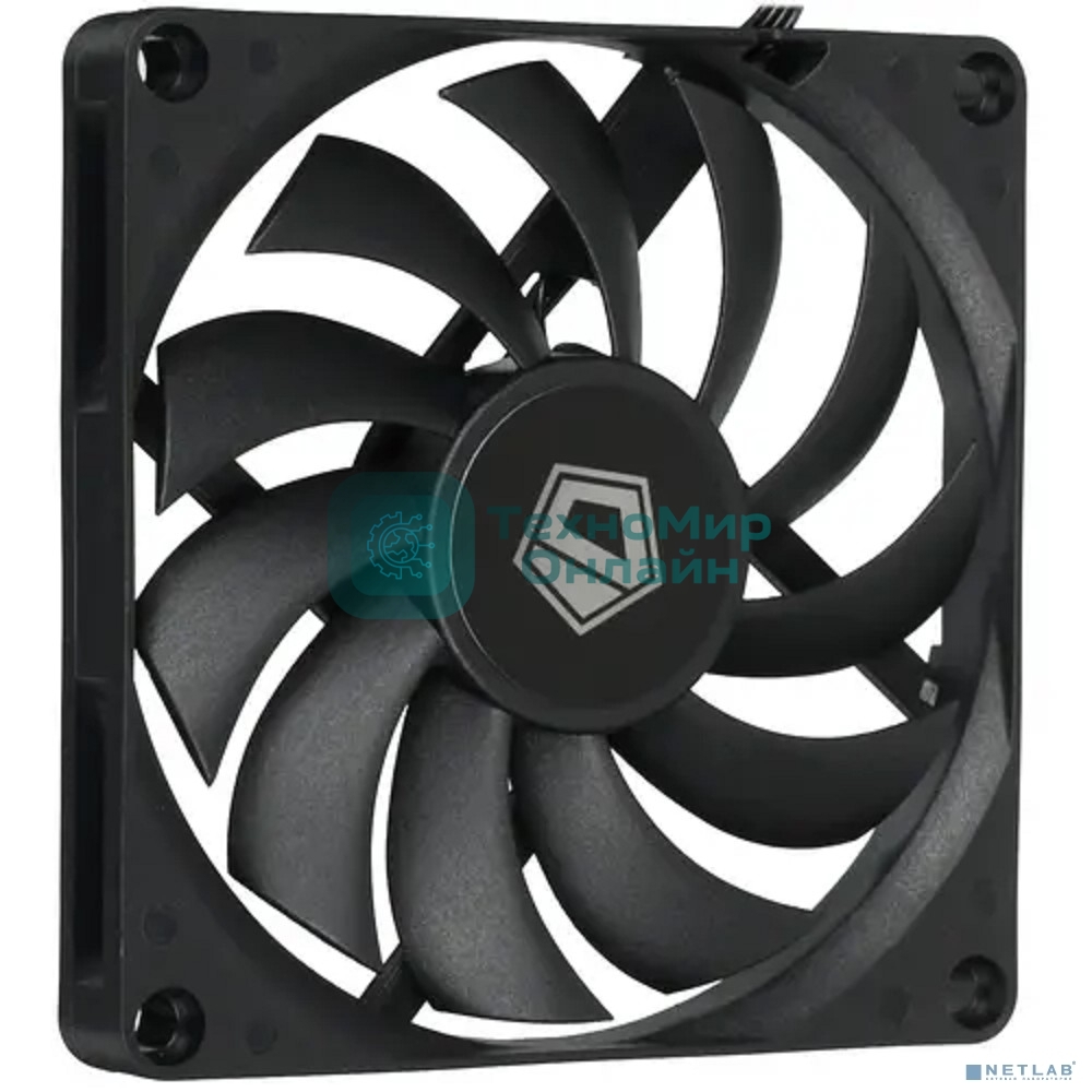 Вентилятор для корпуса ID-COOLING NO-8010-PWM черный 80мм 3000rpm 27.8db 4-pin