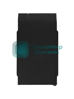 Компьютерный корпус с блоком питания 450Вт. Сase Forza mATX, 450W, 2xUSB 3.0, Black, w/o FAN, 12 см fan PSU, power cord
