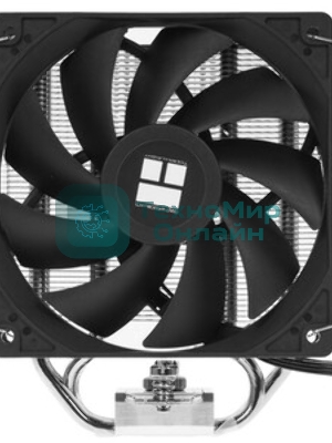 Кулер для процессора Thermalright Burst Assassin 120 SE черный/серебристый (4-pin PWM, 148мм, Al/Cu, 6x6мм, 1x120мм, 66.17CFM, 25.6dBA, 1550RPM, S: 1851/1700/1200/115X, AM5/AM4)