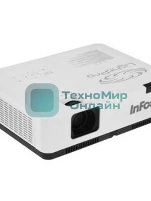 Проектор INFOCUS IN1024 3LCD, 4000 lm, XGA (1024x768), 50000:1, 1.481.78:1,3.5мм in,Composite video,Component,VGA IN х2, HDMI IN, Audio in(RCAх2), USB-A, USB B х2, VGA out, Audio 3.5мм out, лампа 20000ч.(ECO mode), RJ45,RS232, 1x16W, 31дБ, 3,3 кг