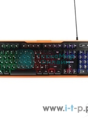 Клавиатура Гарнизон GK-320G проводная, USB Type-A, чёрный