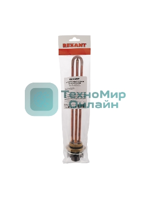 Нагревательный элемент для бойлера Rexant ТЭН RDT 1,5 кВт, термостат 15 A, кольцо уплотнительное D 42 мм