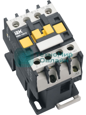 Контактор IEK KKM11-012-230-10 КМИ-11210 12А 230В/АС3 1НО