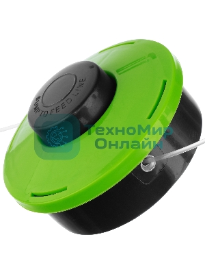 Катушка для триммера Сибртех полуавтомат легкая заправка лески, гайка М10х1,25 левая