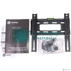 Универсальное настенное крепление для LCD, LED ТЕЛЕВИЗОРОВ Harper TVM-1742, до 30кг, VESA 200x200