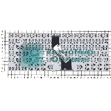 Клавиатура для ноутбука Acer Aspire V5-473G черная