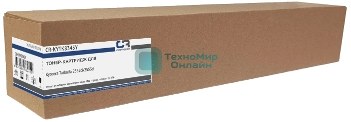 Картридж лазерный CopyRite CR-KYTK8345Y TK-8345Y желтый (12000стр.) для Kyocera Taskalfa 2552ci/2553ci