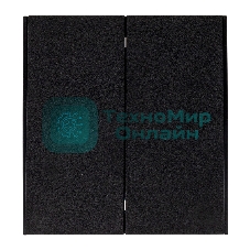 Выключатель Kranz STRONG 2 кл для жалюзи возвратный 10А с/у антрацит