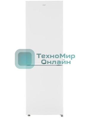 Холодильник Candy CFN6185W белый двухкамерный 207/91 л морозилка снизу, No Frost