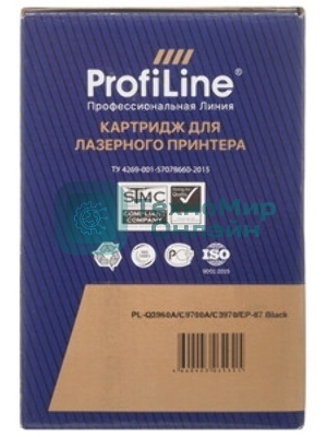 Картридж лазерный ProfiLine PL-Q3960A/C9700A/Q3970/EP-87 для принтеров HP Color LaserJet 1500/2500/2550/2820/2840 Series Canon LBP-2410/LBP-5200/ImageClass MF8180C Black 5000 копий