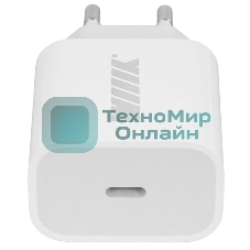 Сетевое зарядное устройство Wiiix UNN-4-1-01-PD 20W 3A (PD) USB Type-C белый
