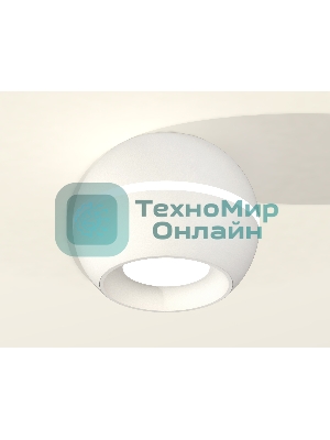 Светильник Ambrella Light XS1101001 SWH белый песок MR16 GU5.3 LED 3W 4200K (C1101, N7020)