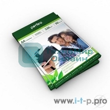 Бумага Perfeo PF-GLA4-230/50 Бумага Perfeo глянцевая50л, А4 230 г/м2