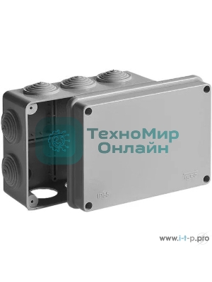 Рувинил 67053 Тусо.Коробка расп. для о/п, 150х110х70 мм, 10 вводов, IP55