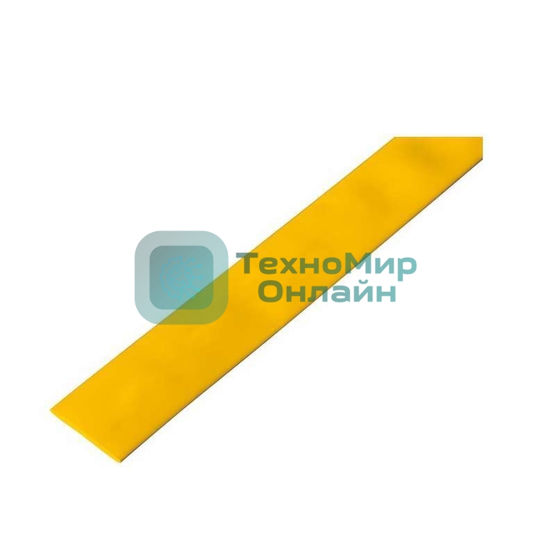 Трубка термоусадочная Rexant 30.0/15.0 1 м желтый
