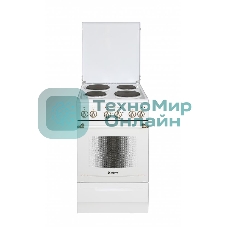 Плита электрическая Gefest ЭП Н Д 5140-01 0121 белый, конфорок 4 шт, духовка 55 л, 50 см x 85 см x 58.5 см