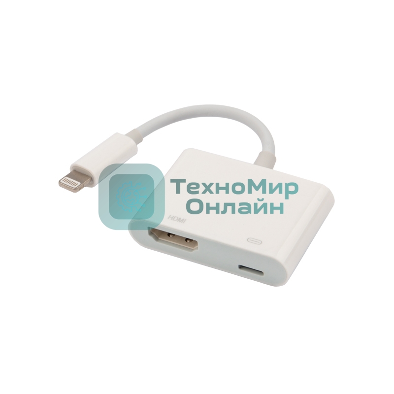 Переходник Rexant Lighting (Male) - HDMI (Female)