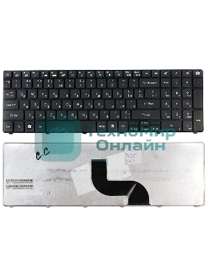 Клавиатура для ноутбука Packard Bell TM81 TM86 TM87 TM89 TM94 TM82 TX86/NV50 черная