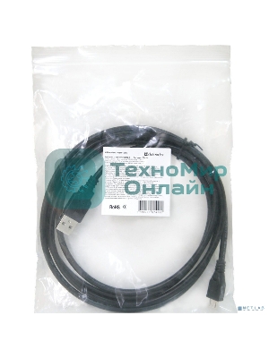 Кабель Defender USB08-06 USB 2.0 кабель для соед. USB 2.0 AM-MicroBM,1.8м, PolyBag