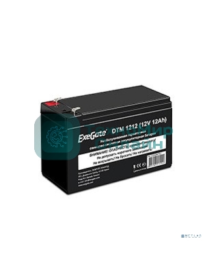 Батарея для ИБП ExeGate DTM 1212 (12V 12Ah 1251W), клеммы F2
