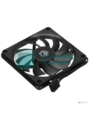 Вентилятор для корпуса ID-COOLING NO-8010-PWM черный 80мм 3000rpm 27.8db 4-pin