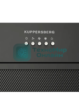 Вытяжка встраиваемая Kuppersberg Inpush 60 B черный, 60 см, 780 куб. м/ч, 62 дБ
