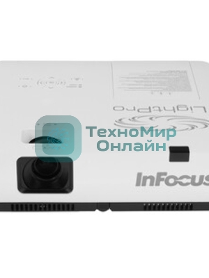 Проектор INFOCUS IN1024 3LCD, 4000 lm, XGA (1024x768), 50000:1, 1.481.78:1,3.5мм in,Composite video,Component,VGA IN х2, HDMI IN, Audio in(RCAх2), USB-A, USB B х2, VGA out, Audio 3.5мм out, лампа 20000ч.(ECO mode), RJ45,RS232, 1x16W, 31дБ, 3,3 кг