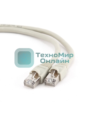Патч-корд FTP Cablexpert cat.6, 7.5м, литой, многожильный, серый