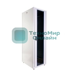 Шкаф телекоммуникационный напольный ЭКОНОМ 42U (600 1000) дверь перфорированная 2 шт.