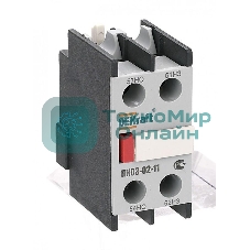 Приставка контактная доп. контакты 1НО+1НЗ лицев. DEKraft 24100DEK