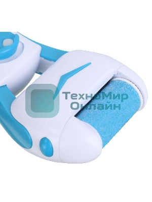 Пилка электрическая Starwind SBS 2014 для стоп, синий/белый, 2 насадки