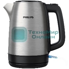 Чайник электрический Philips HD9350/90, 1,7 л, 2200 Вт, световой индикатор, функция автовыключения, индикатор уровня воды
