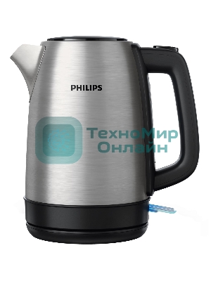 Чайник электрический Philips HD9350/90, 1,7 л, 2200 Вт, световой индикатор, функция автовыключения, индикатор уровня воды