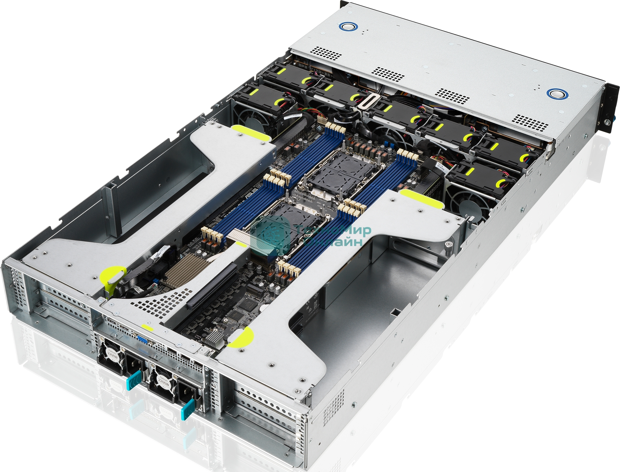 Серверная платформа Asus ESC4000-E10 up to 205W, 2x SFF8643 on the backplane, 2x 1600W PSU, (274285)