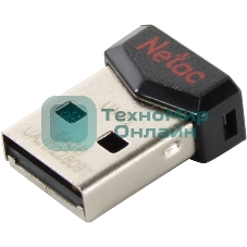 Флешка USB Netac UM81 (NT03UM81N-064G-20BK), 64Gb, USB 2.0, R/W 30/10, черный/красный