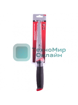 Ножовка Matrix по гипсокартону, 180 мм, две рабочие кромки полотна, двухкомпонентная рукоятка