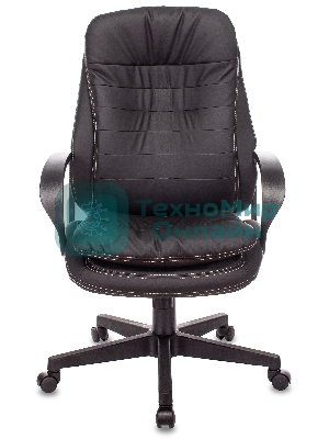 Кресло Бюрократ T-9950PL черный, экокожа