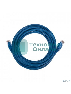 Патч-корд U/UTP Rexant cat.6, RJ45-RJ45, неэкранированный, 26AWG, LSZH, синий, 5 м