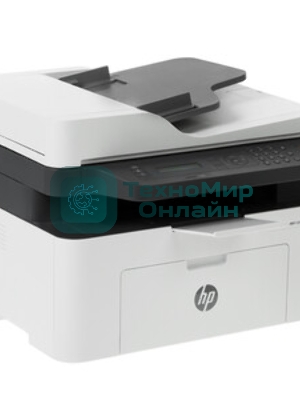 МФУ лазерное HP Laser MFP 137fnw (4ZB84A), A4, ч/б, печ. до 20 стр/мин., скан. до 15 стр/мин. (ч/б) 6 стр/мин. (цвет), 1200 x 1200 dpi (печать) 600x600dpi (скан.), USB, RJ-45, Wi-Fi, Air Print, Mopria