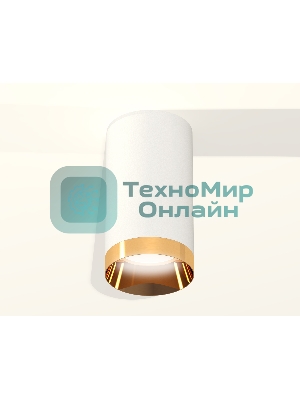 Светильник Ambrella Light XS6322024 SWH/PYG белый песок/золото желтое полированное MR16 GU5.3 (C6322, N6134)