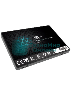 Накопитель SSD SiliconPower Slim S55, 240Gb, SATA, 2.5