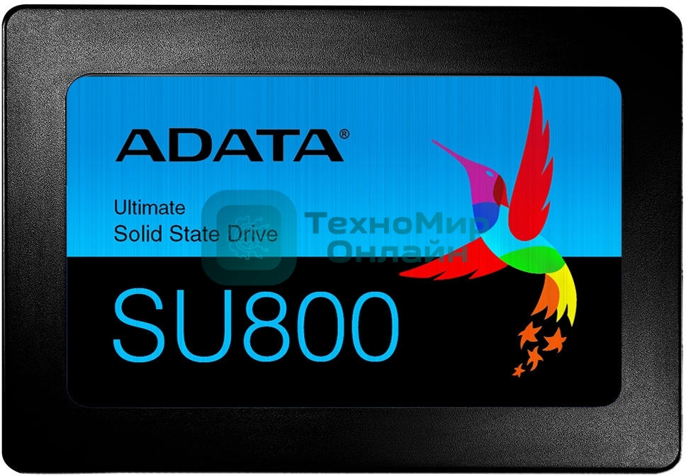 Накопитель SSD ADATA SU800, 1Tb, SATA III, 2.5