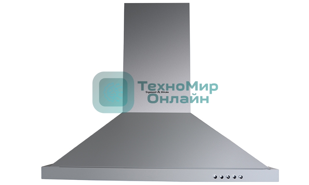 Вытяжка каминная Zigmund & Shtain K 139.6 S серебристый, 60 см, 500 куб. м/ч, 68 дБ