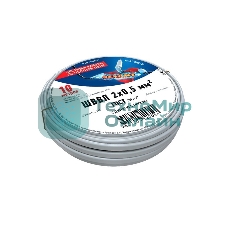 Провод ШВВП Rexant 2х0,5 мм², длина 10 метров, ГОСТ 7399-97