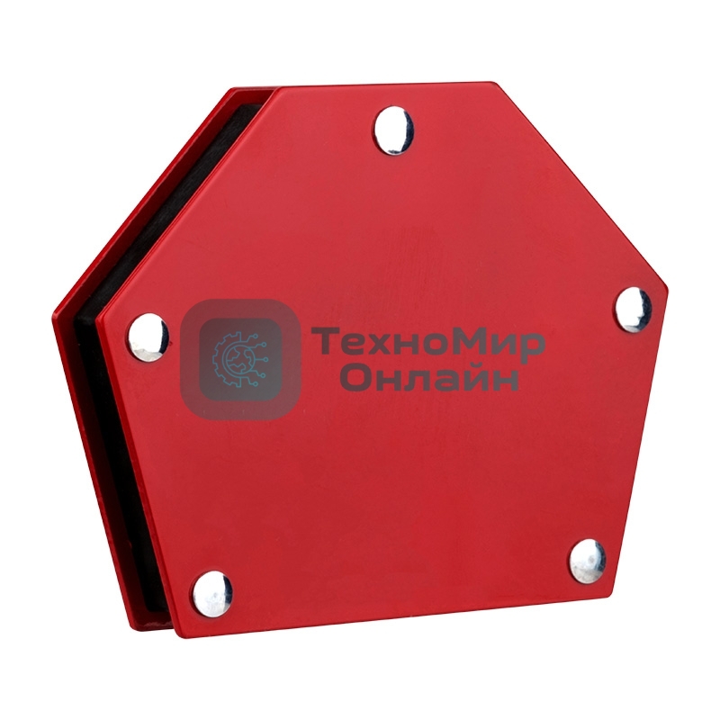 Магнитный угольник-держатель для сварки Rexant на 6 углов усилие 22,6 кг