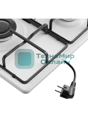 Газовая варочная панель Maunfeld EGHE.43.3STS-EW